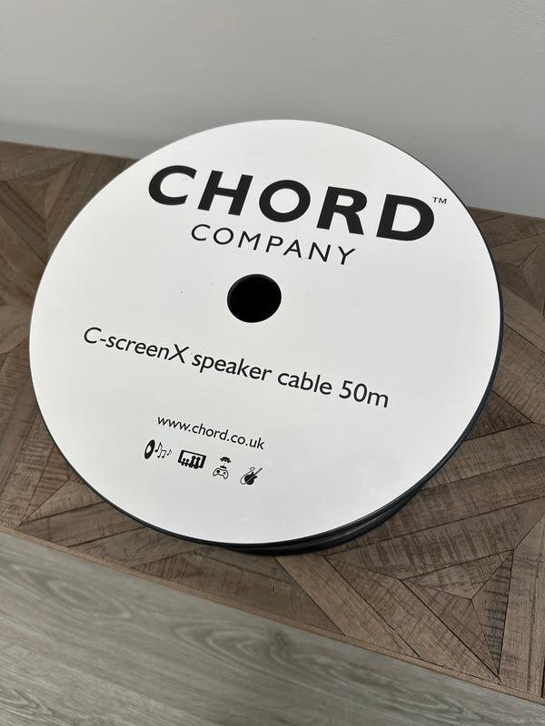 Chord Co - C-screenX Speaker Cable - Bulk Cable - price per 1 meter