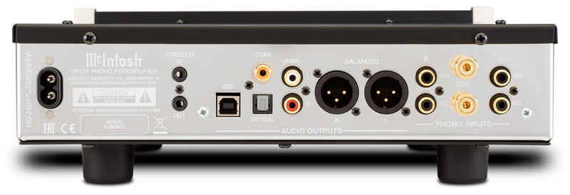 McIntosh - MP100 2-Channel Solid State Phono Preamplifier