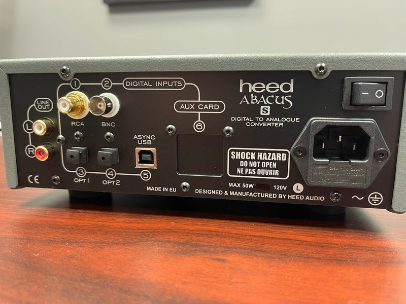 HEED - Abacus S DAC - Digital to Analogue Converter - NEW