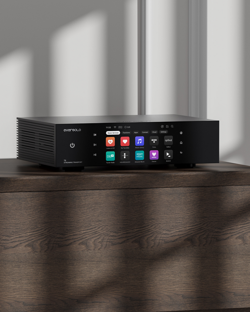 Eversolo T8 Streaming Transport – The Digital Source, Perfected