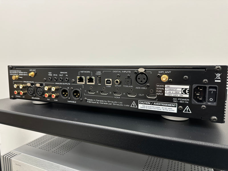 Moon 390 Streaming Preamplifier with 4K HDMI
