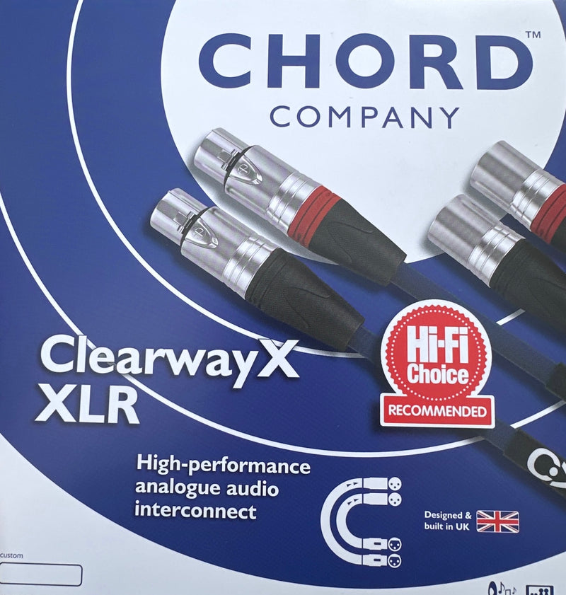Chord Company - Clearway X - XLR pair