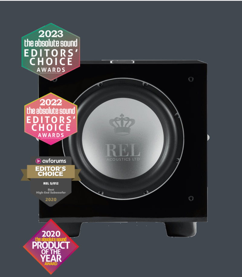 REL Acoustics S/812 Subwoofer: Unleash Unrivaled Bass Power and Precision