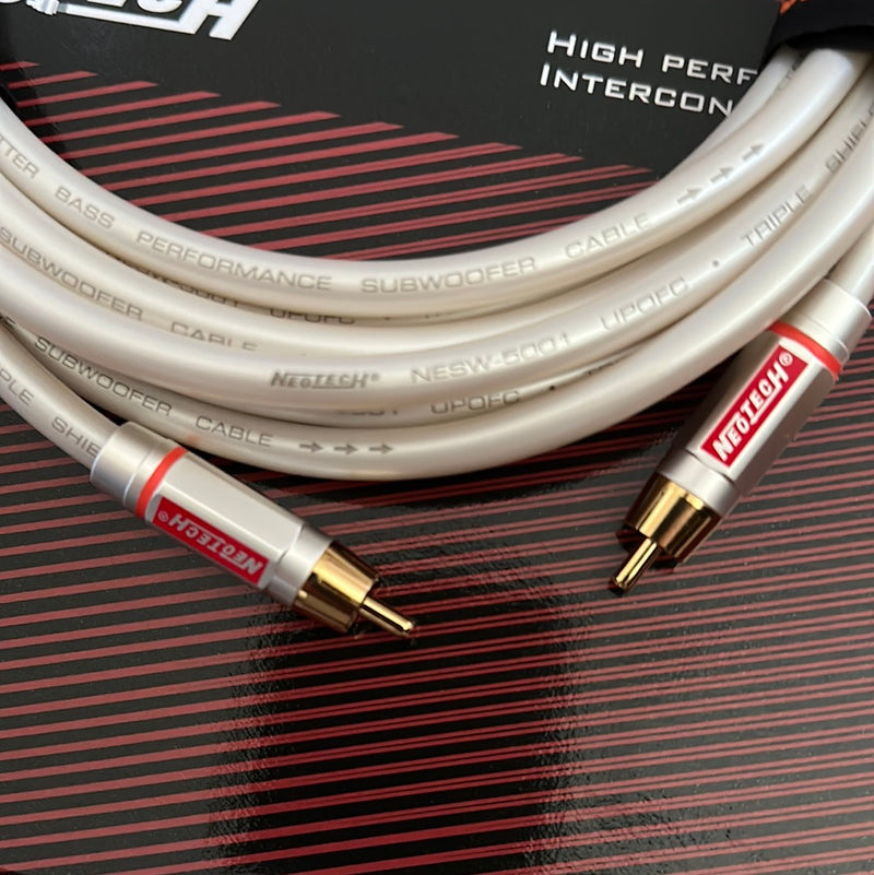 Neotech - Câble caisson de basses 4,0m
