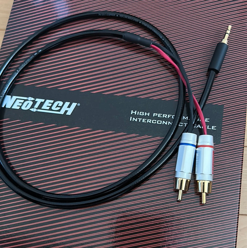 Neotech - Stereo RCA to 3.5mm stereo cable 1m