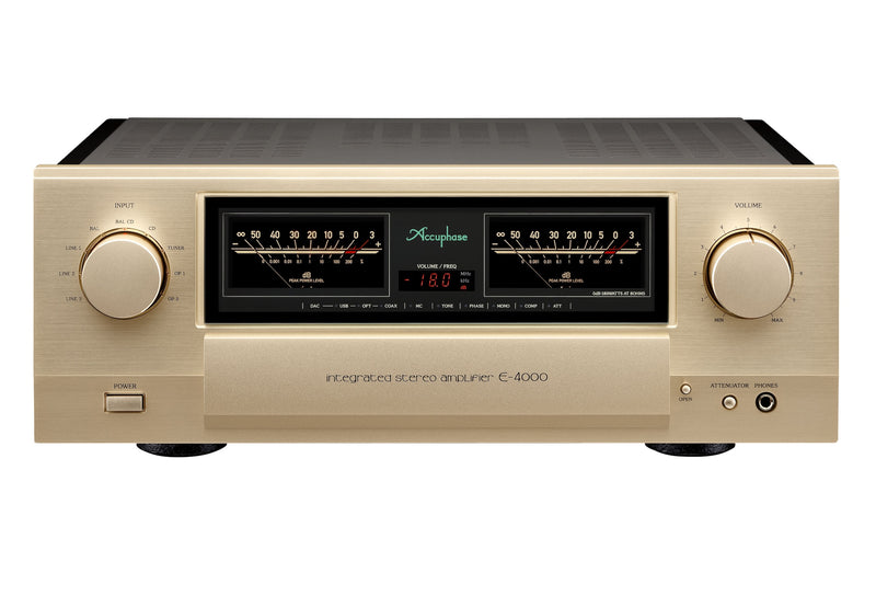 Accuphase E-4000 Integrated Amplifier – Power, Precision, and Pure Musical Emotion