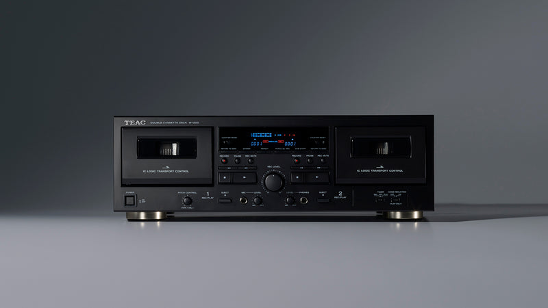 TEAC W-1200 Dual Cassette Deck: Relive the Magic of Mixtapes and Rediscover Your Cassette Collection