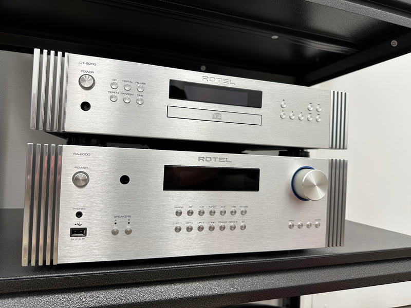Rotel Diamond Series RA-6000 Integrated Amplifier – 60th Anniversary Edition (Showroom Demo, Excellent Condition)