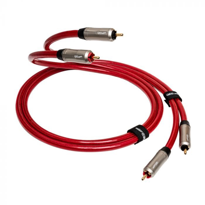 QED Reference Audio 40 RCA's: Experience the Difference Complementary Conductors Make