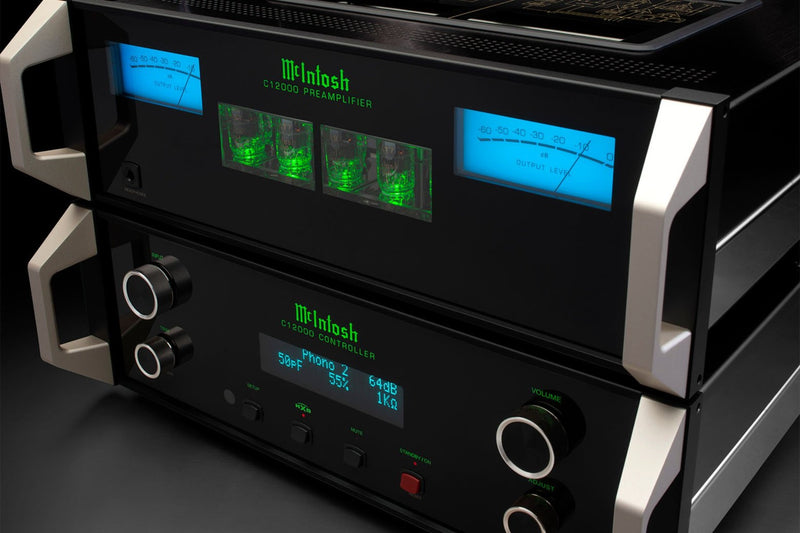 McIntosh - C12000 2-Channel Solid State and Vacuum Tube Preamplifier