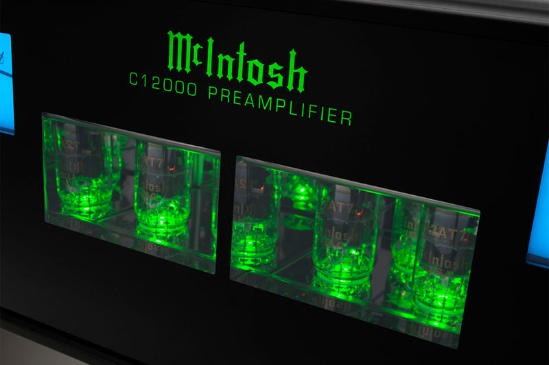 McIntosh - Préamplificateur à transistors et à lampes à vide à 2 canaux C12000