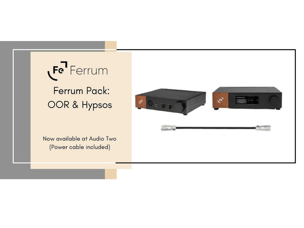 Ferrum - OOR & Hypsos - Headphone Amplifier, Power Supply and Power link DC cable