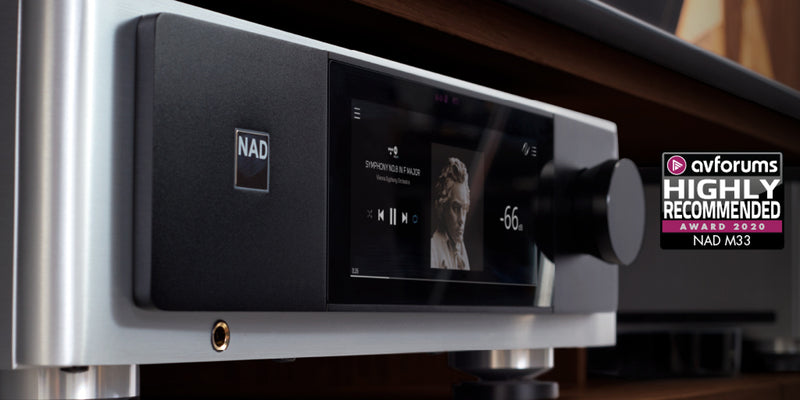 NAD - Amplificateur DAC de streaming BluOS M33