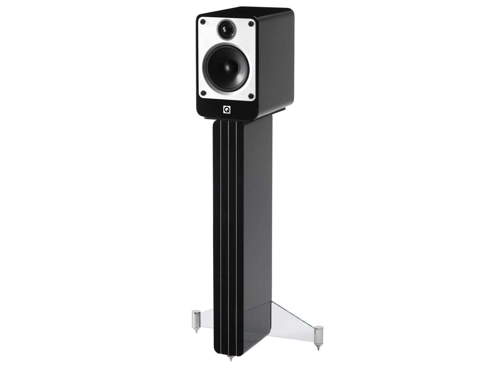Q Acoustics - Concept 20 Bookshelf Speaker - DEMO in White – Audio Two