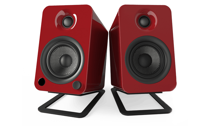 audio upgrades, audio accessories, speaker isolation platforms, speaker accessories, speaker stands, desk speaker stands, desktop speaker stands